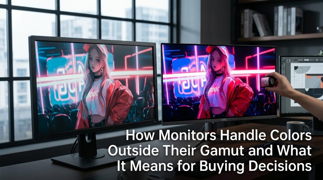 How Monitors Handle Colors Outside Their Gamut and What It Means for Buying Decisions