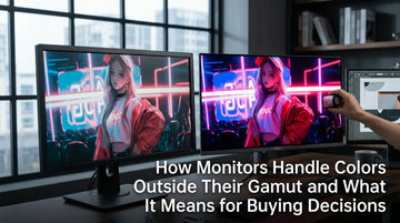 How Monitors Handle Colors Outside Their Gamut and What It Means for Buying Decisions
