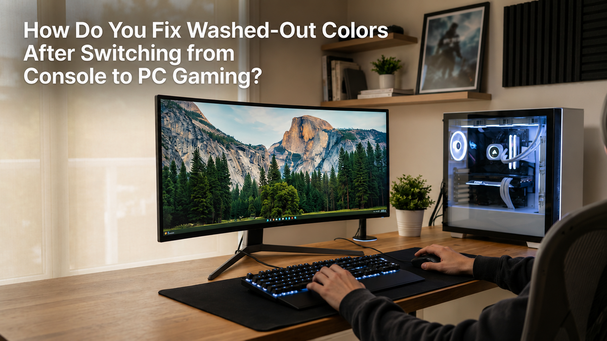 Fix Washed-Out Colors on Your PC Gaming Monitor