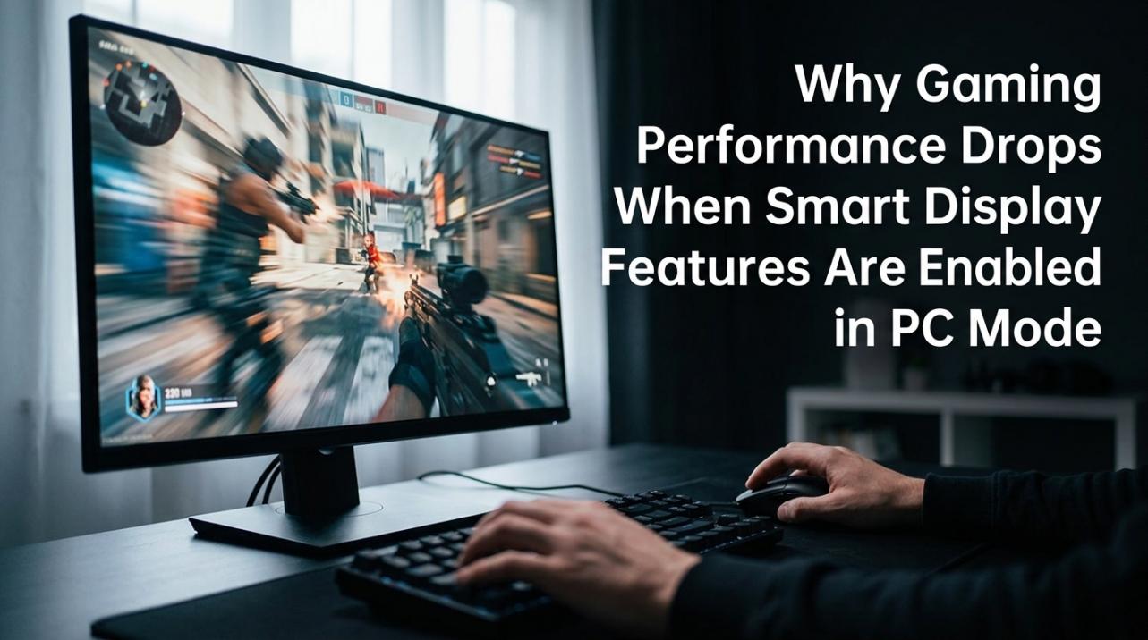 Why Gaming Performance Drops When Smart Display Features Are Enabled in PC Mode