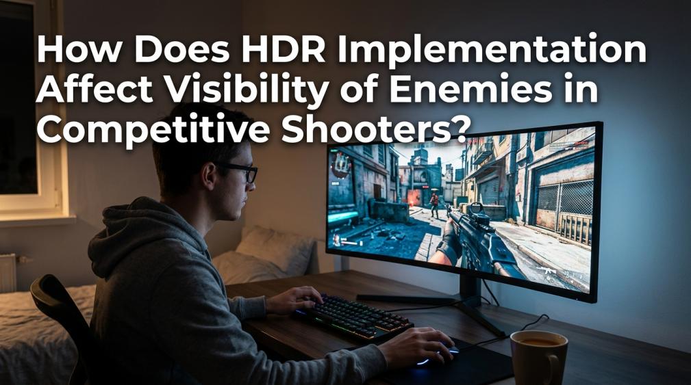 How Does HDR Implementation Affect Visibility of Enemies in Competitive Shooters?