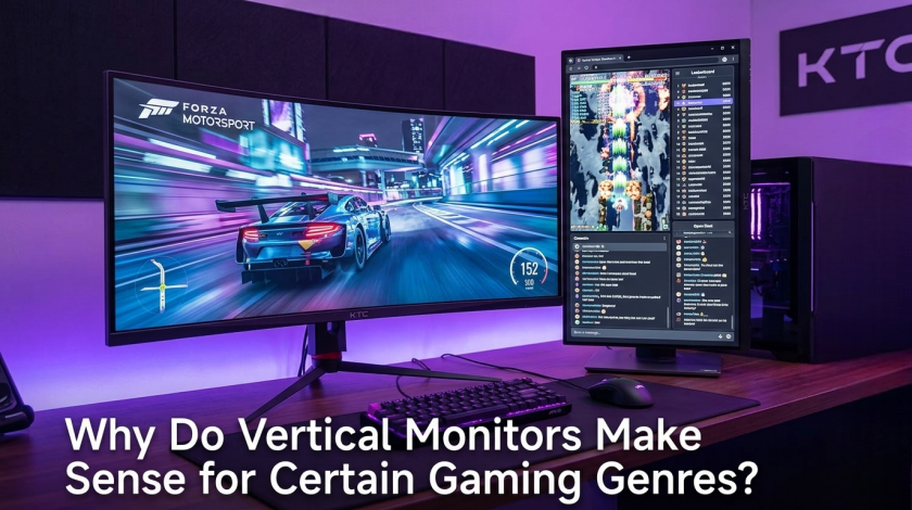 Why Do Vertical Monitors Make Sense for Certain Gaming Genres?