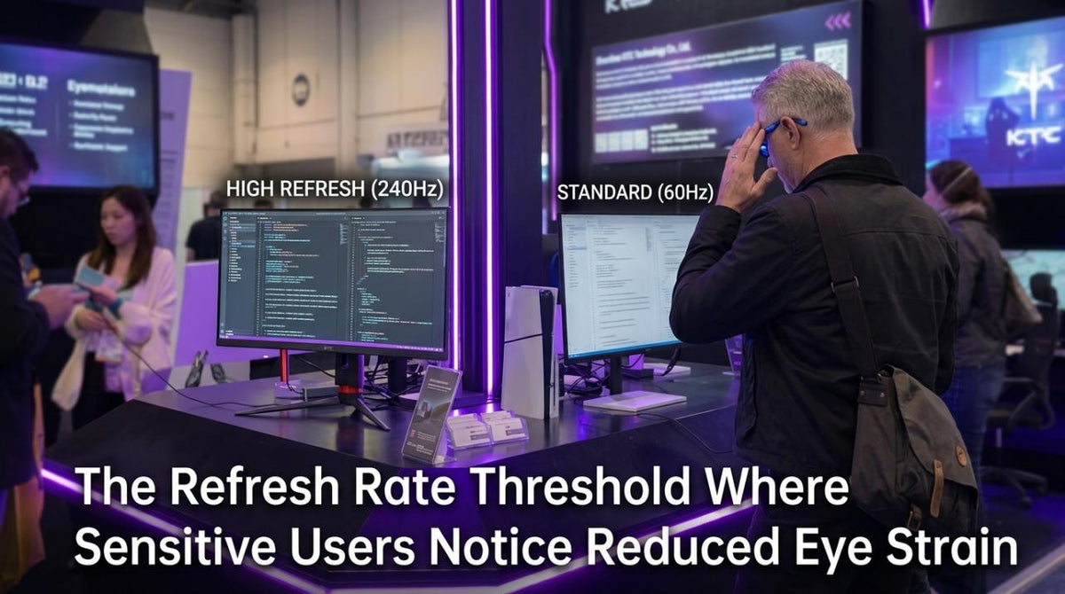 Best Monitor Refresh Rate for Reduced Eye Strain