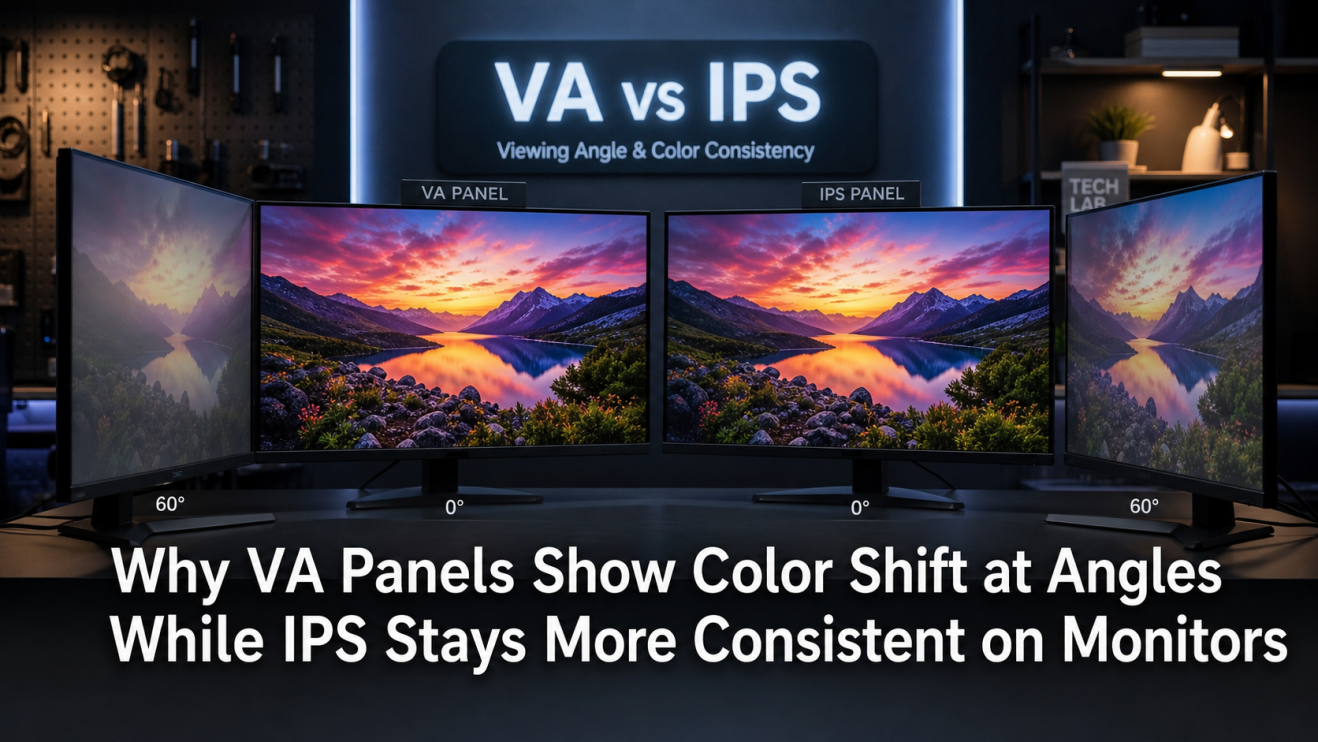 Why VA Panels Show Color Shift at Angles While IPS Stays More Consistent on Monitors