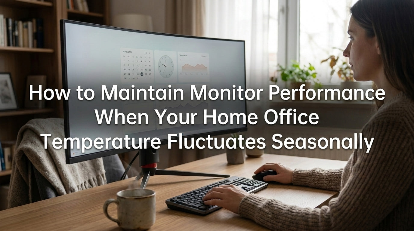 How to Maintain Monitor Performance When Your Home Office Temperature Fluctuates Seasonally
