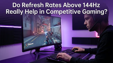 Do Refresh Rates Above 144Hz Really Help in Competitive Gaming?