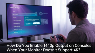 How Do You Enable 1440p Output on Consoles When Your Monitor Doesn’t Support 4K?