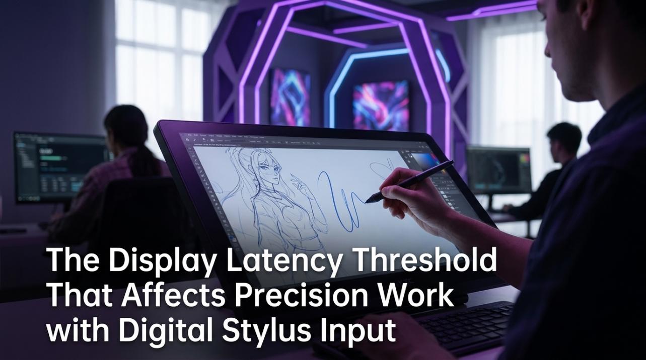 The Display Latency Threshold That Affects Precision Work with Digital Stylus Input
