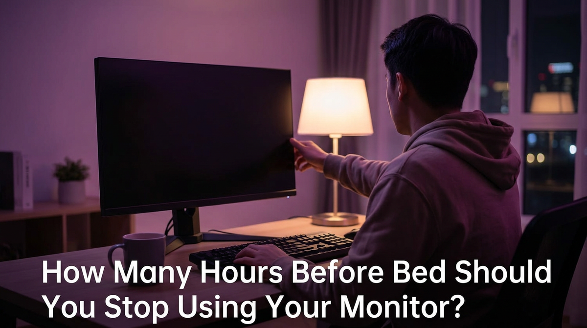 How Many Hours Before Bed Should You Stop Using Your Monitor?