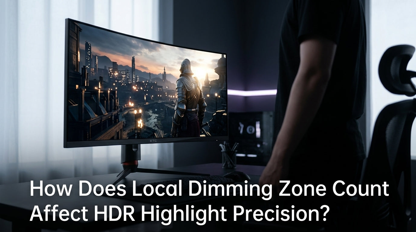 How Does Local Dimming Zone Count Affect HDR Highlight Precision?