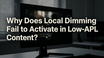 Why Does Local Dimming Fail to Activate in Low-APL Content?