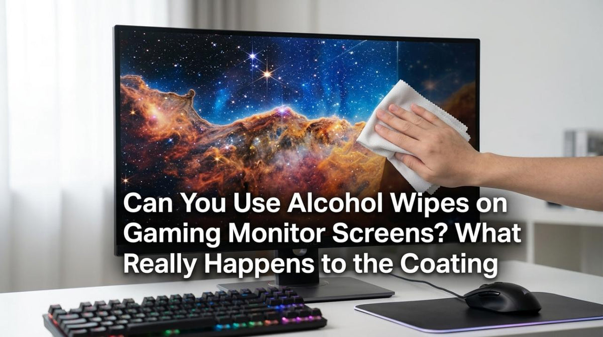Can You Use Alcohol Wipes on Gaming Monitor Screens? What Really Happens to the Coating
