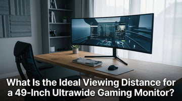 What Is the Ideal Viewing Distance for a 49-Inch Ultrawide Gaming Monitor?