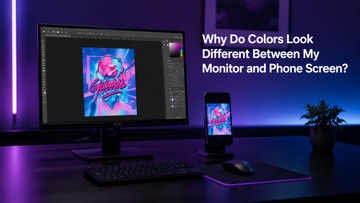 Why Do Colors Look Different Between My Monitor and Phone Screen?