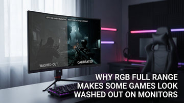 Why RGB Full Range Makes Some Games Look Washed Out on Monitors