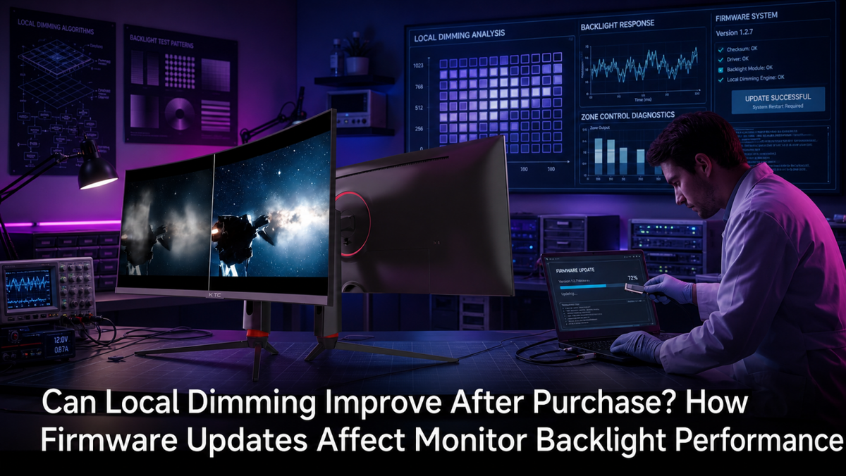 Can Local Dimming Improve After Purchase? How Firmware Updates Affect Monitor Backlight Performance