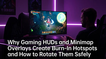Why Gaming HUDs and Minimap Overlays Create Burn-In Hotspots and How to Rotate Them Safely