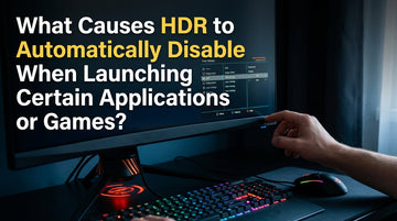 What Causes HDR to Automatically Disable When Launching Certain Applications or Games?