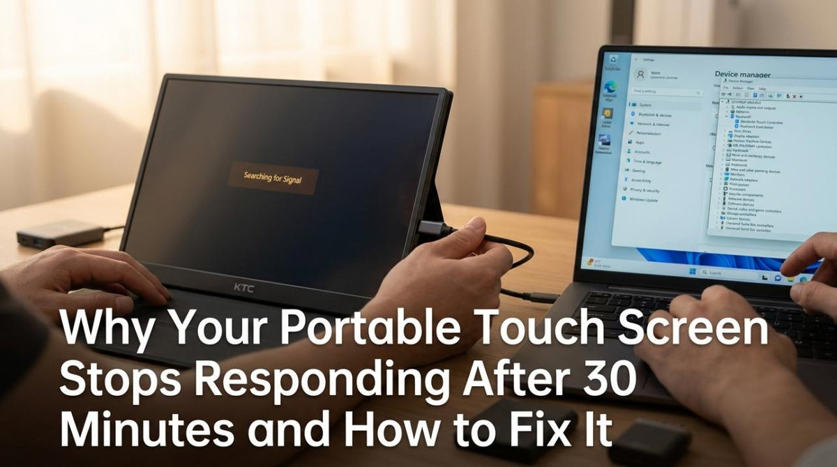 Why Your Portable Touch Screen Stops Responding After 30 Minutes and How to Fix It