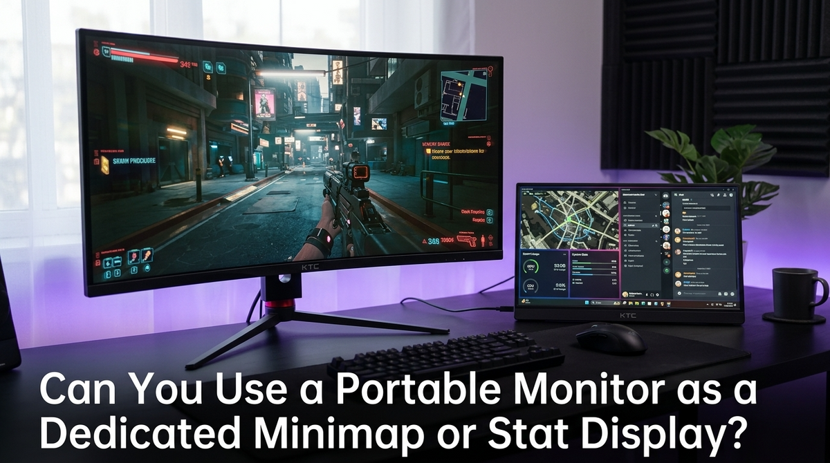 Portable Monitor for Minimap & Stat Displays: A Guide