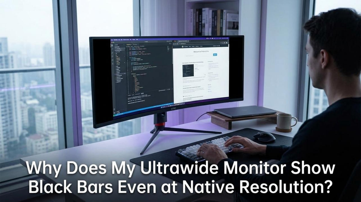 Why Does My Ultrawide Monitor Show Black Bars Even at Native Resolution?