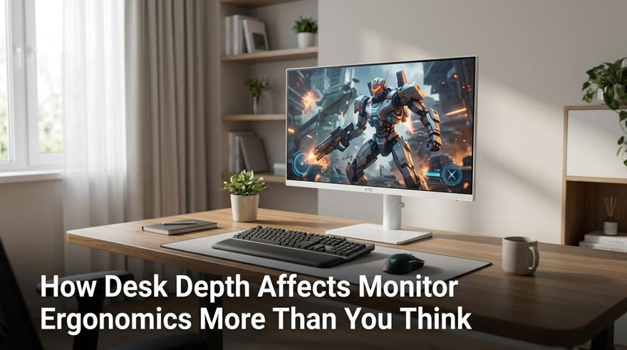 How Desk Depth Affects Monitor Ergonomics More Than You Think