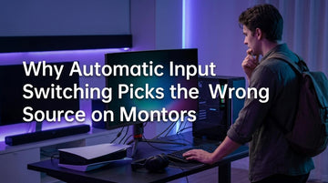 Why Automatic Input Switching Picks the Wrong Source on Monitors