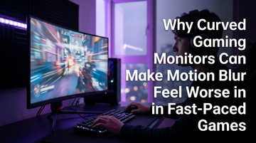 Why Curved Gaming Monitors Can Make Motion Blur Feel Worse in Fast-Paced Games