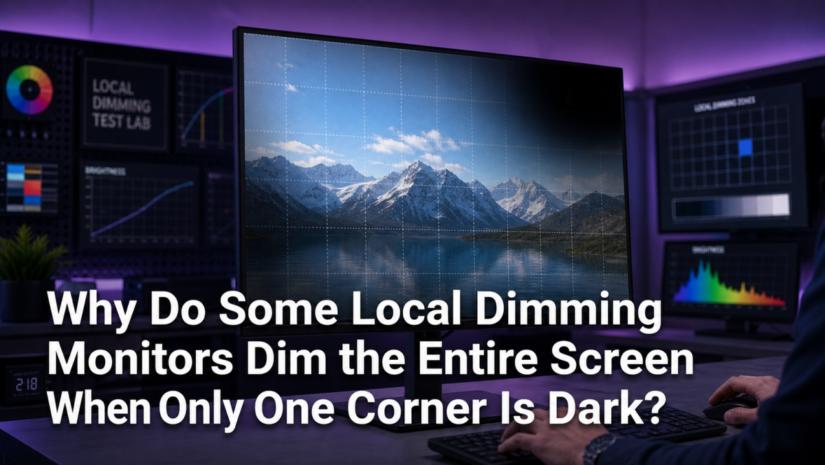 Local Dimming Monitor Dimming: Why It Happens & Fixes