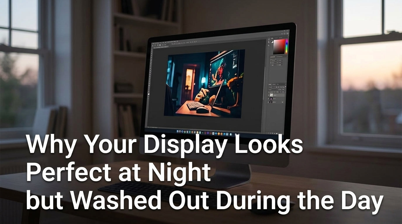 Why Your Display Looks Perfect at Night but Washed Out During the Day