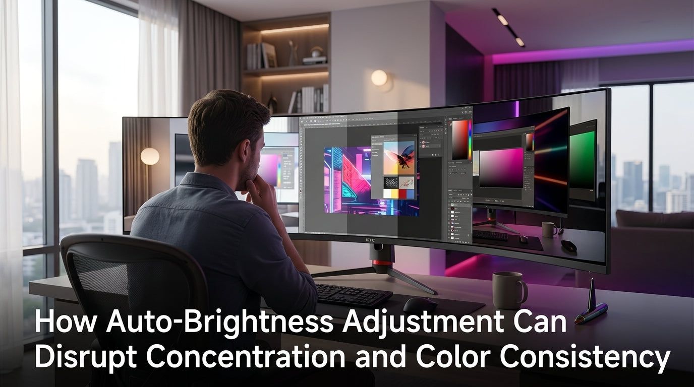 How Auto-Brightness Adjustment Can Disrupt Concentration and Color Consistency