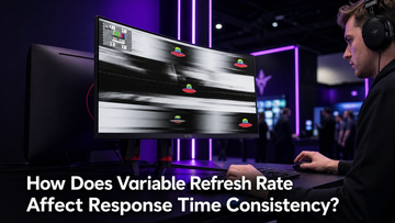 How Does Variable Refresh Rate Affect Response Time Consistency?