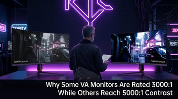 Why Some VA Monitors Are Rated 3000:1 While Others Reach 5000:1 Contrast