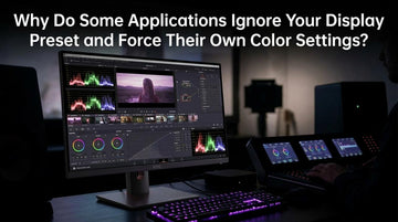 Why Do Some Applications Ignore Your Display Preset and Force Their Own Color Settings?