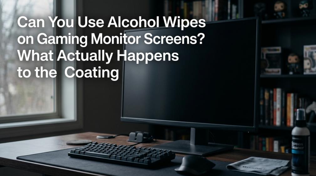 Can You Use Alcohol Wipes on Gaming Monitor Screens What Actually Happens to the