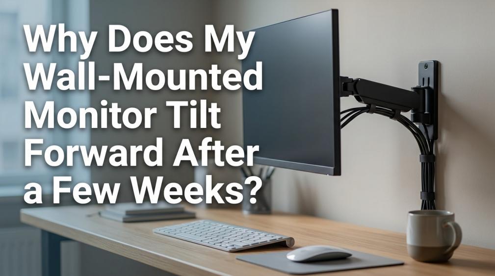 Why Does My Wall-Mounted Monitor Tilt Forward After a Few Weeks
