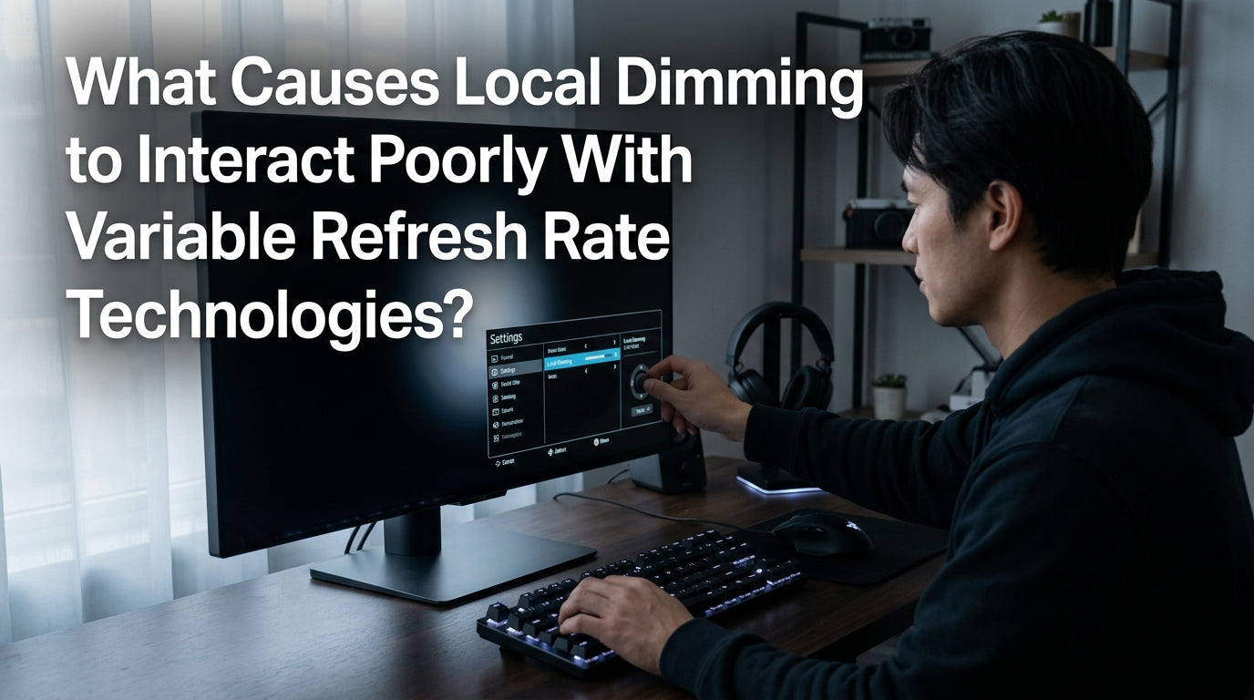 What Causes Local Dimming to Interact Poorly With Variable Refresh Rate Technologies?