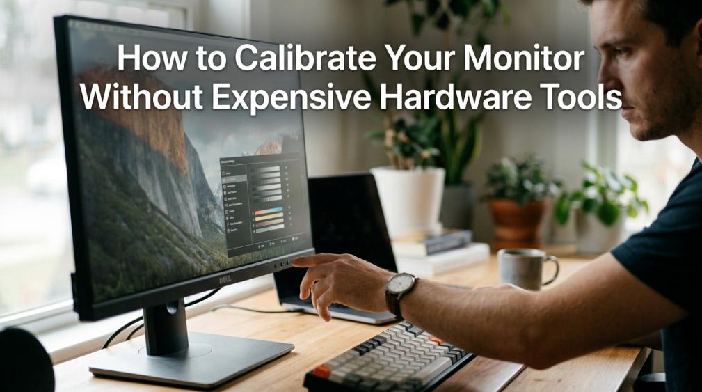 How to Calibrate Your Monitor Without Expensive Hardware Tools