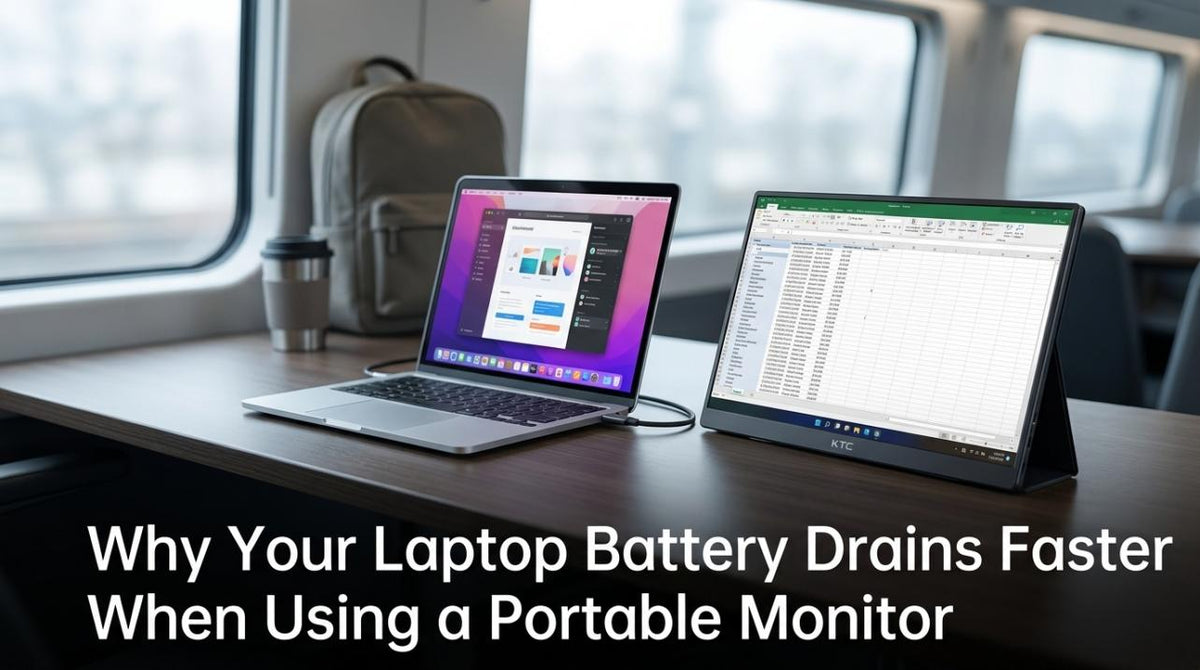 Why Your Laptop Battery Drains Faster When Using a Portable Monitor
