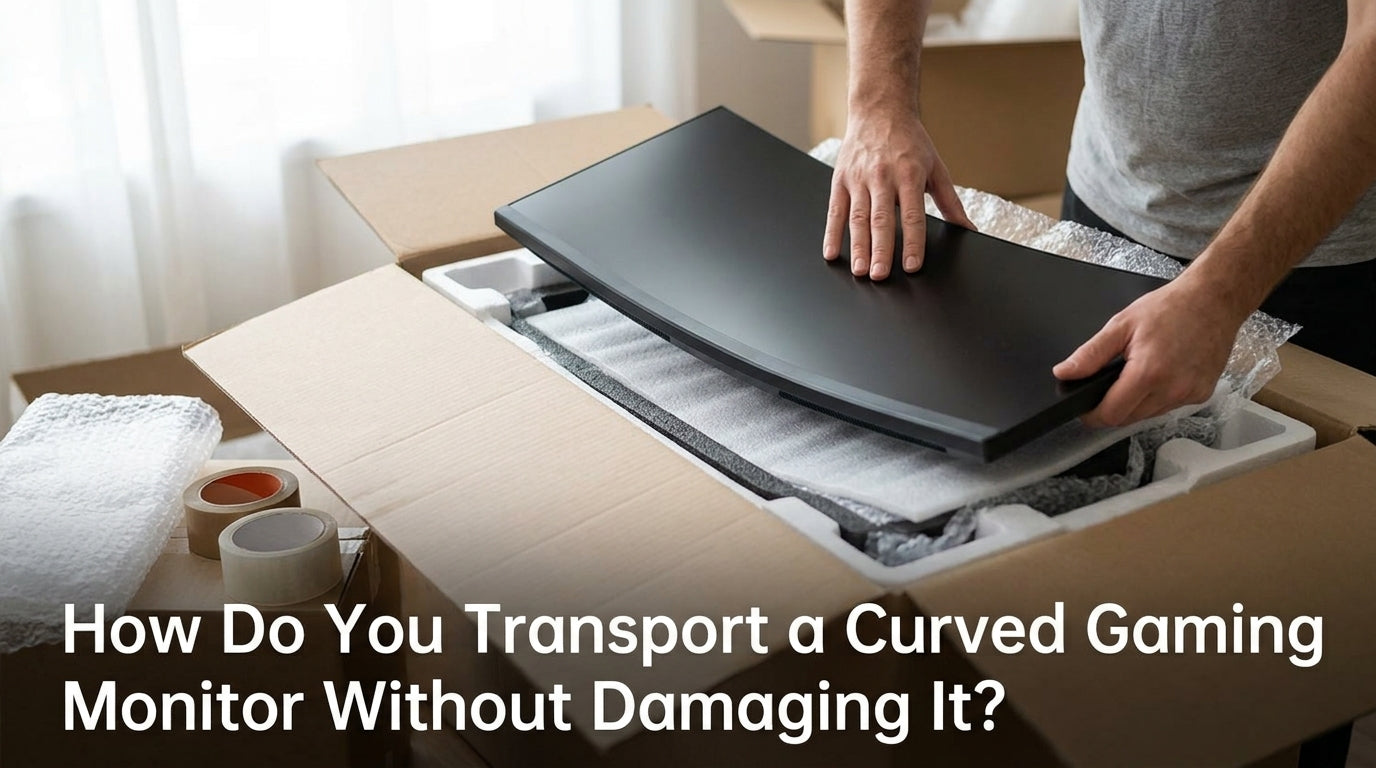 How Do You Transport a Curved Gaming Monitor Without Damaging It?