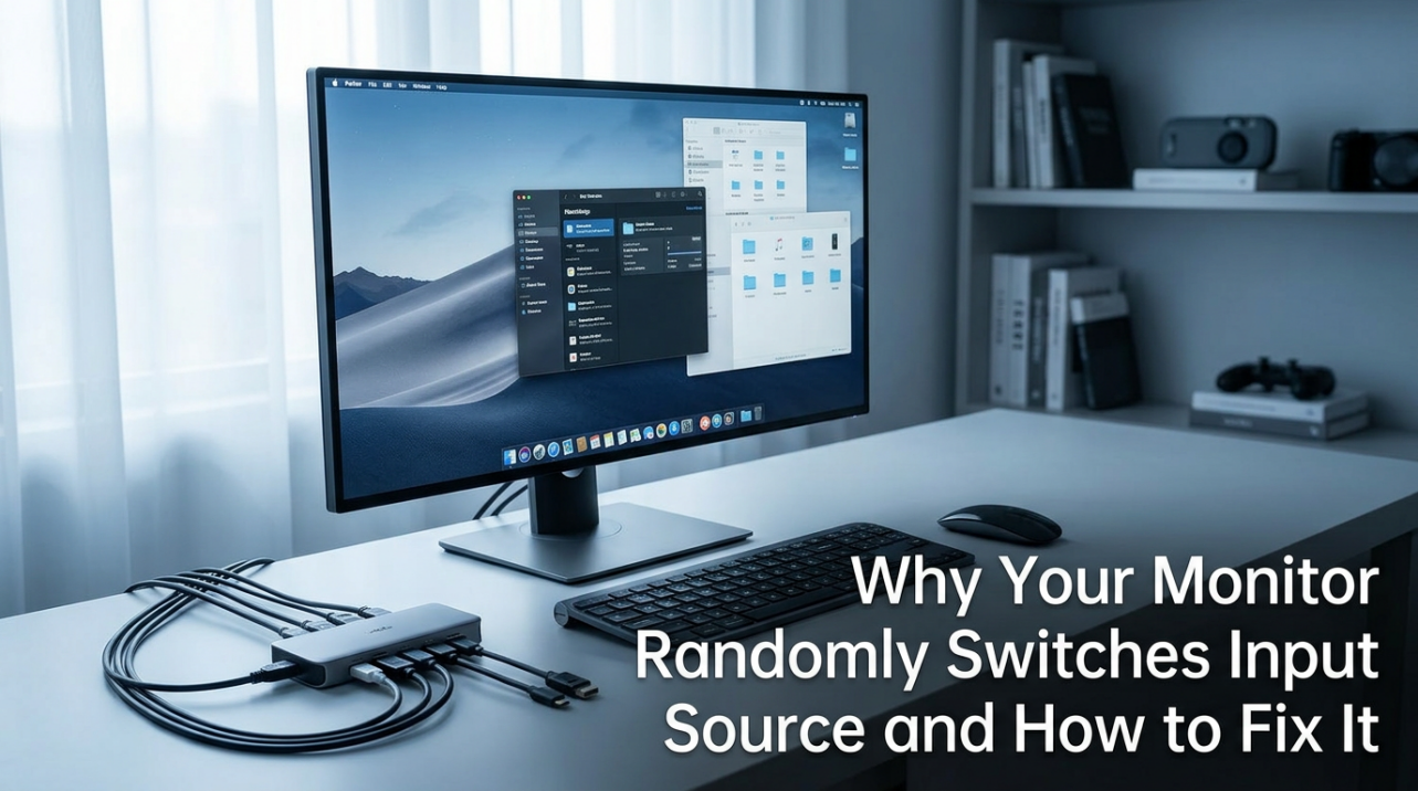 Why Your Monitor Randomly Switches Input Source and How to Fix It