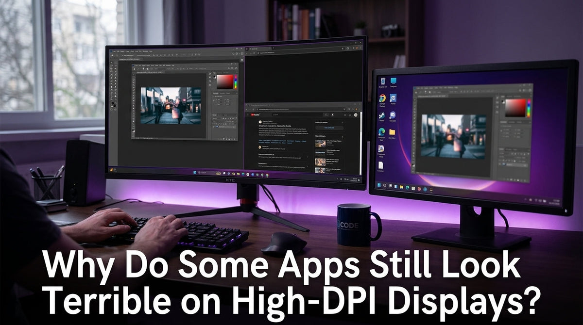 Why Do Some Apps Still Look Terrible on High-DPI Displays?