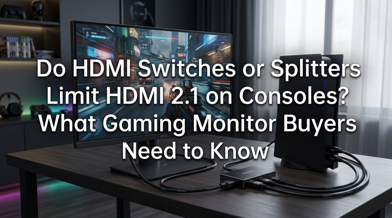 Do HDMI Switches or Splitters Limit HDMI 2.1 on Consoles? What Gaming Monitor Buyers Need to Know