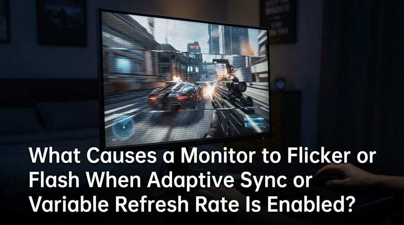 What Causes a Monitor to Flicker or Flash When Adaptive Sync or Variable Refresh Rate Is Enabled?