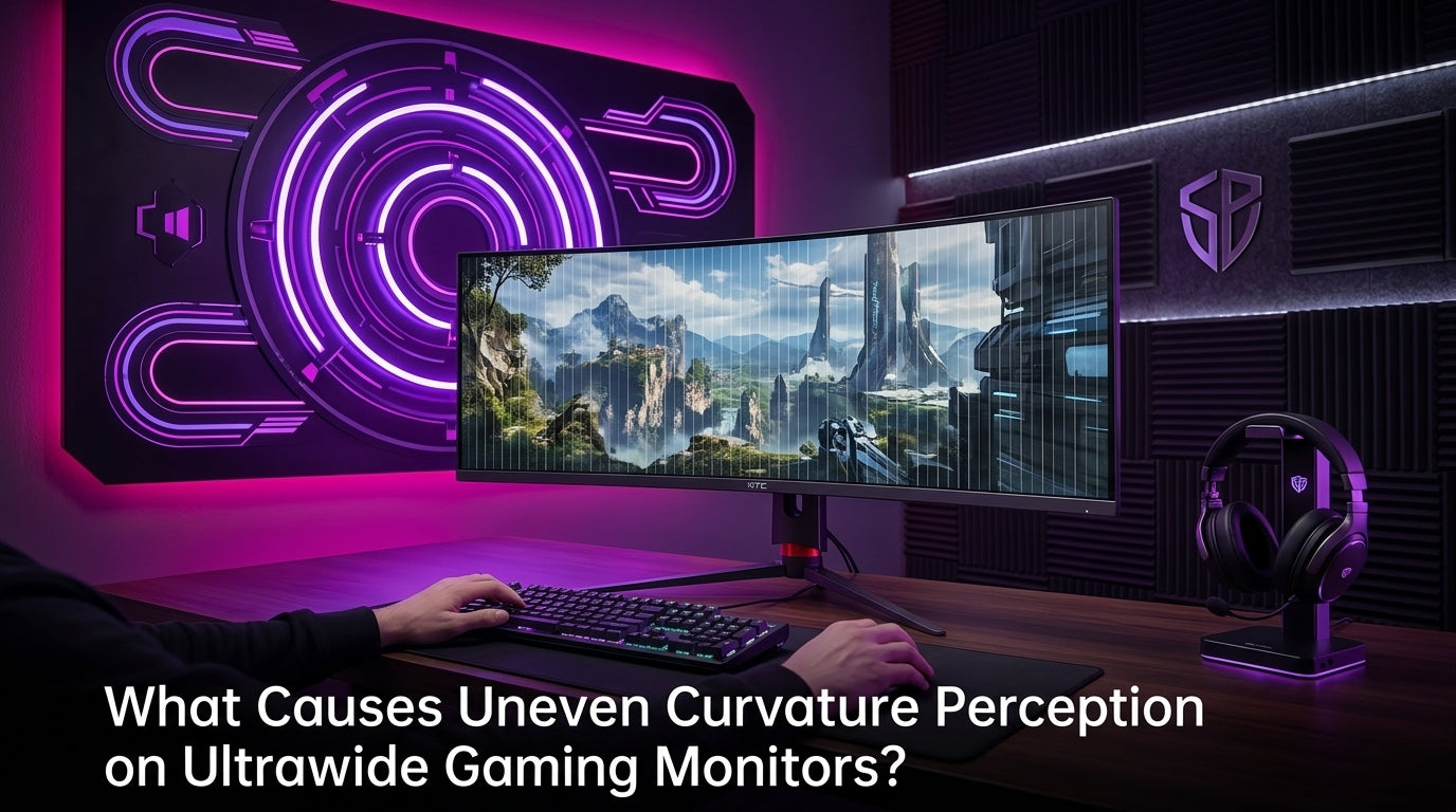What Causes Uneven Curvature Perception on Ultrawide Gaming Monitors?