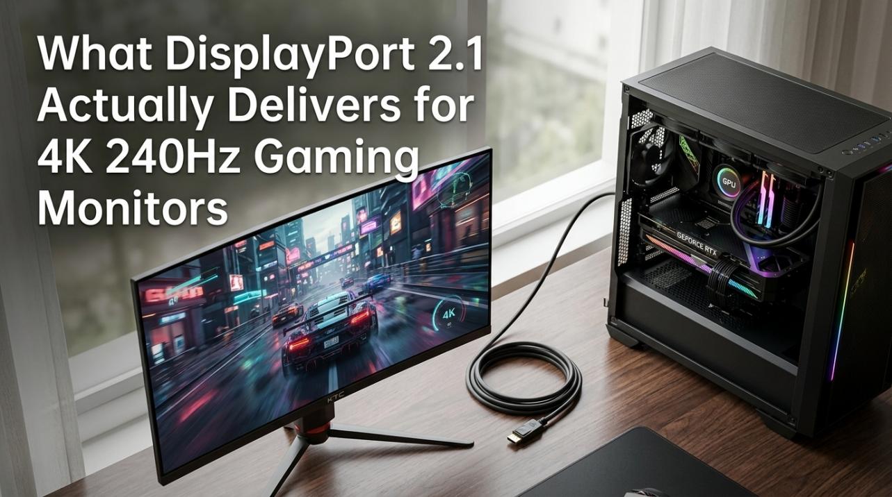 What DisplayPort 2.1 Actually Delivers for 4K 240Hz Gaming Monitors