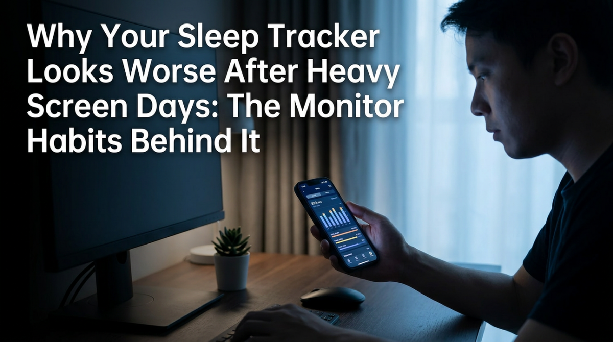 Computer Monitor Sleep Screen Time & Sleep Trackers: How Monitors Affect Sleep