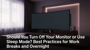Should You Turn Off Your Monitor or Use Sleep Mode? Best Practices for Work Breaks and Overnight