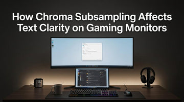 How Chroma Subsampling Affects Text Clarity on Gaming Monitors