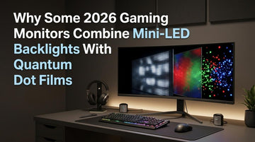 Why Some 2026 Gaming Monitors Combine Mini-LED Backlights With Quantum Dot Films